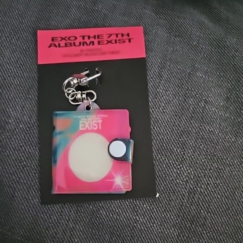 EXO id photo collect book keyring kolbuk no id photo exist cream soda md merch official cahol