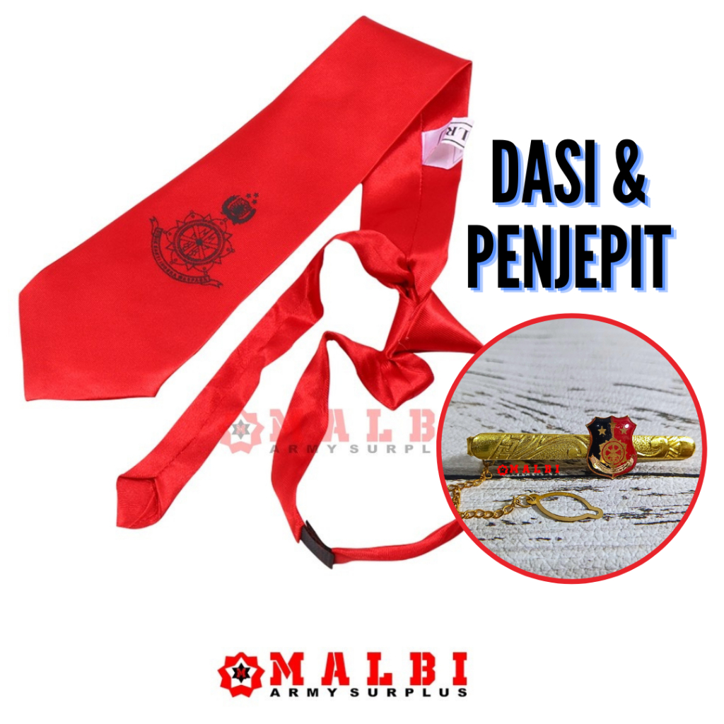 Dasi Reskrim Bareskrim POLRI Polki Merah