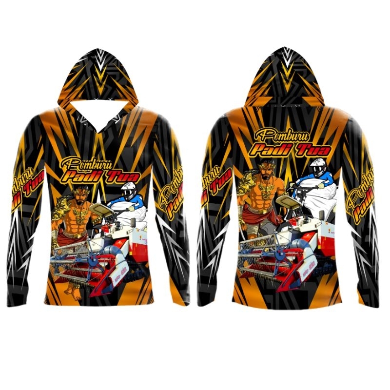 JERSEY PEMBURU PADI _ Kubota Combine