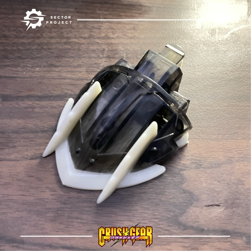 [Adovstore] Crush Gear FRONT WEAPON KING SCHWARZ BLACK BY SECTOR PROJECT (FW KS)