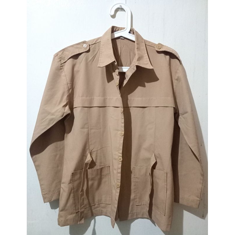 Seragam pramuka lengan panjang/seragam perintis/baju pramuka