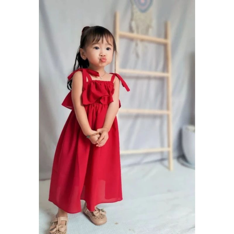 OUTER DRESS HANA sale/gamis anak/dress anak