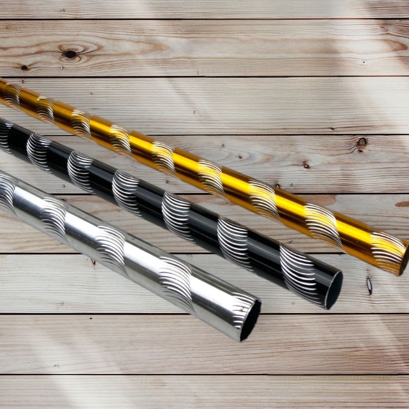 batang gorden / tiang gorden / gagang besi gorden aja tanpa alat