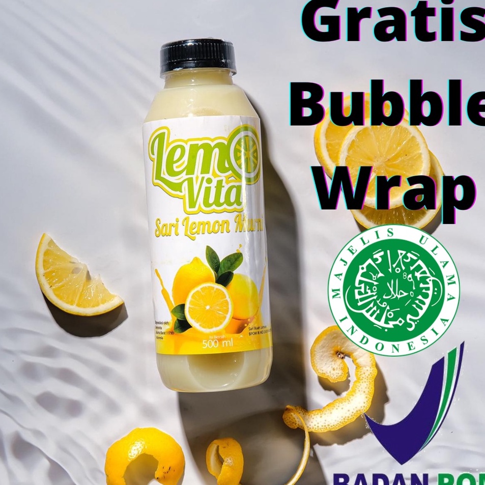 

Meroket BPOM 5ml Lemovita Fresh Sari Lemon Jus Lemon Murni 1 Jus Halal Alami