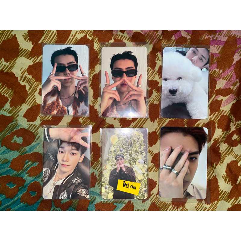 Photocard EXO Sehun Album Exist PB X Barudak | PC Sehun Barudak POB Apple Music | PC Sehun Vivi POB 