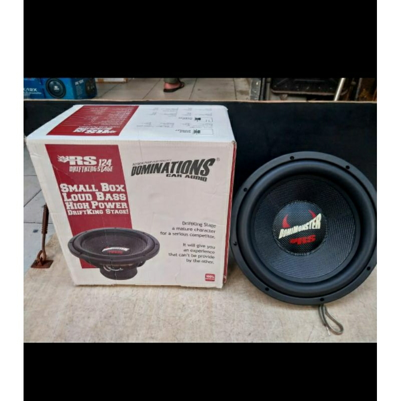 Dominations RS 124 Driftking stage 12inch new old stock