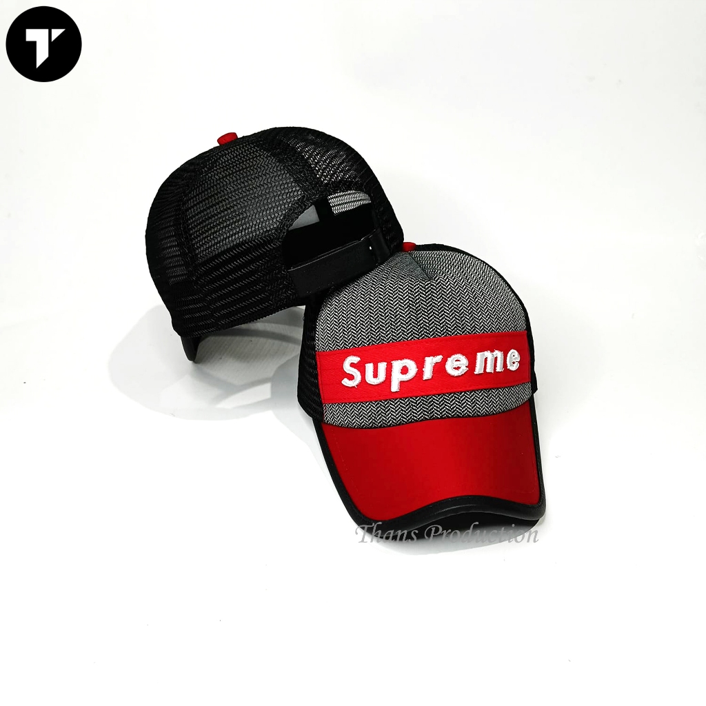 Topi Jaring Plat Surfing Bordir-Topi Jaring Bordir Premium Pria Wanita-Topi Jaring Surfing Termurah