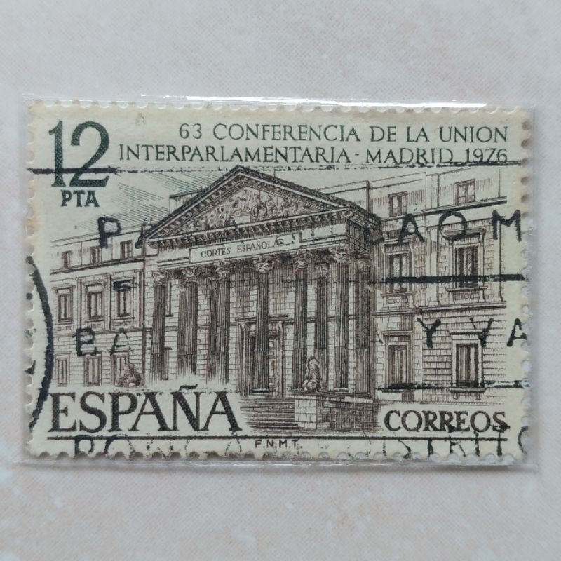 

Perangko Prangko Kuno Espana Spanyol Spain Interparliamentary Union 1976 - YN1149