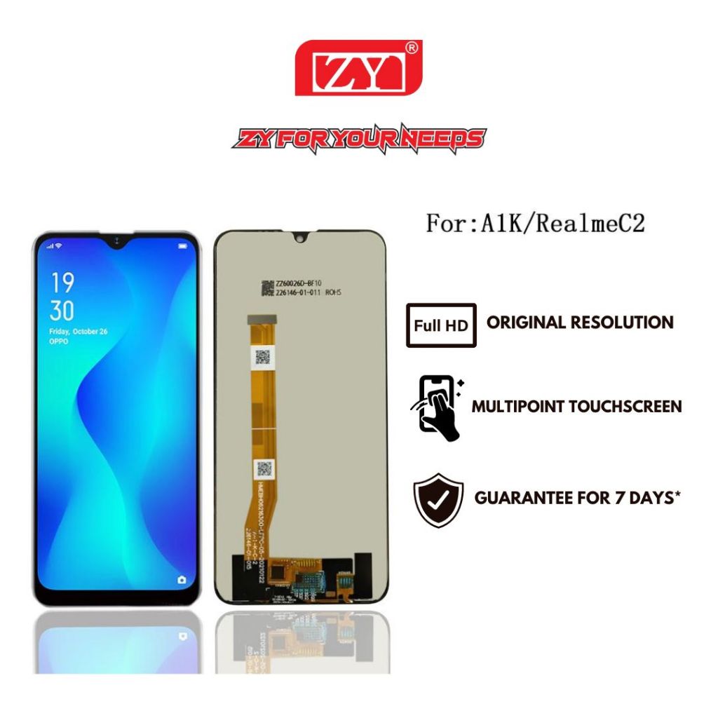 ZY LCD Touchscreen OPPO A1K / REALME C2