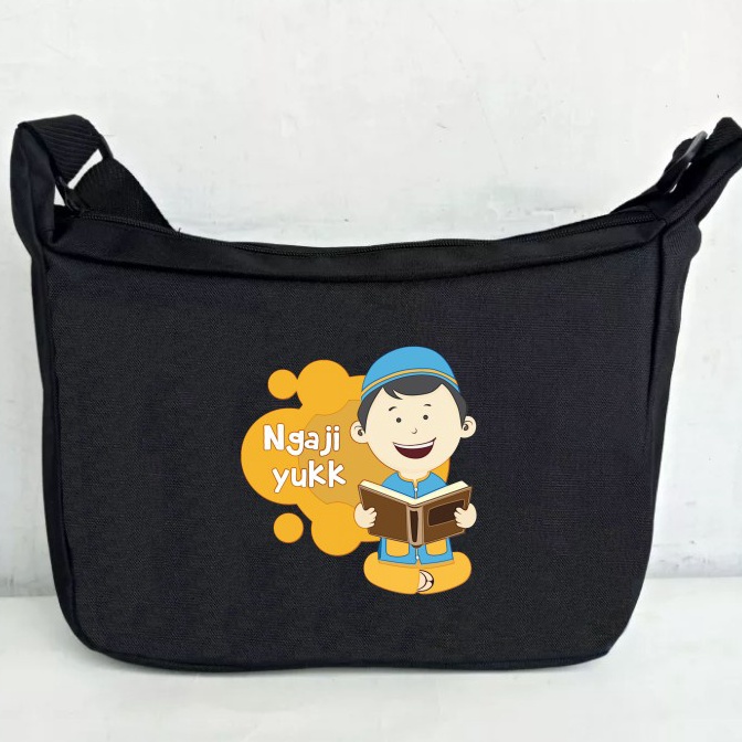 Pesan cepat Tas Selempang Anak Laki Perempuan Untuk Ngaji Alquran Iqro Murah Win