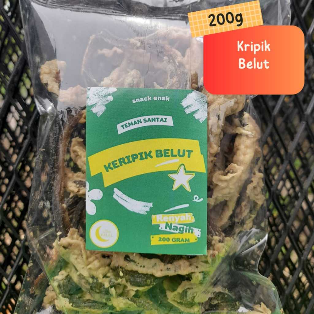 

Keripik Belut 200 gr