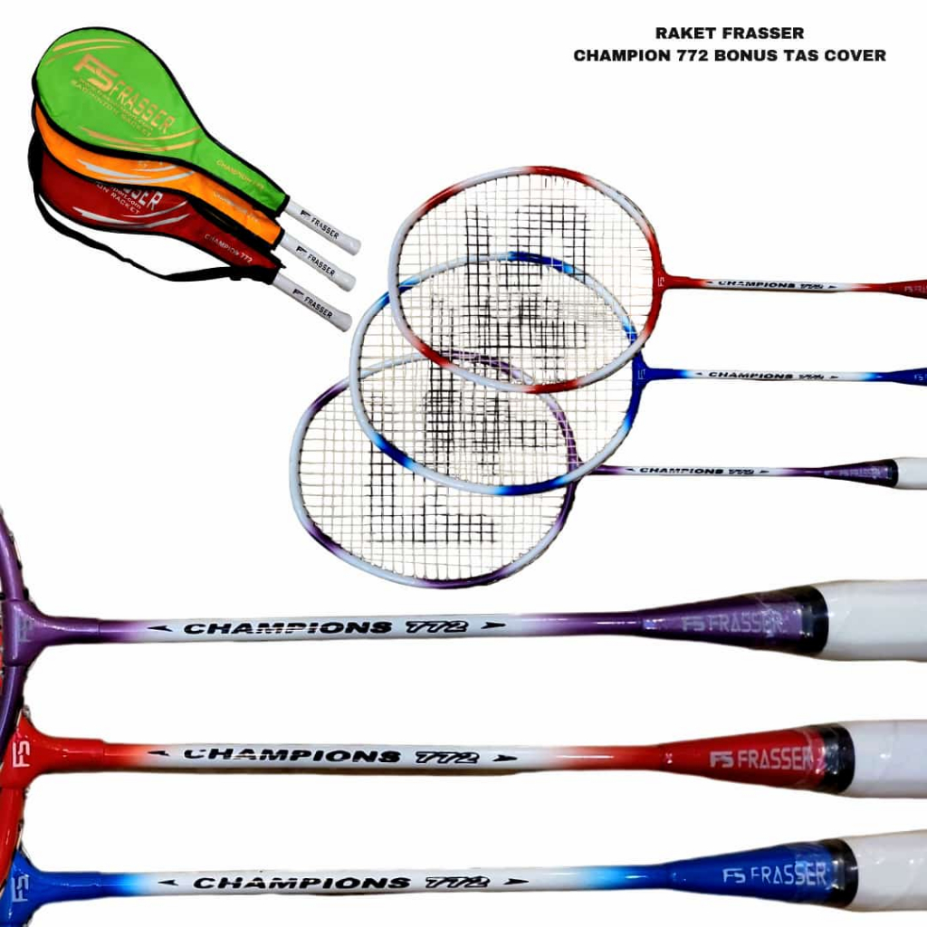 Frasser Raket Badminton Bulutangkis FS Champion 772