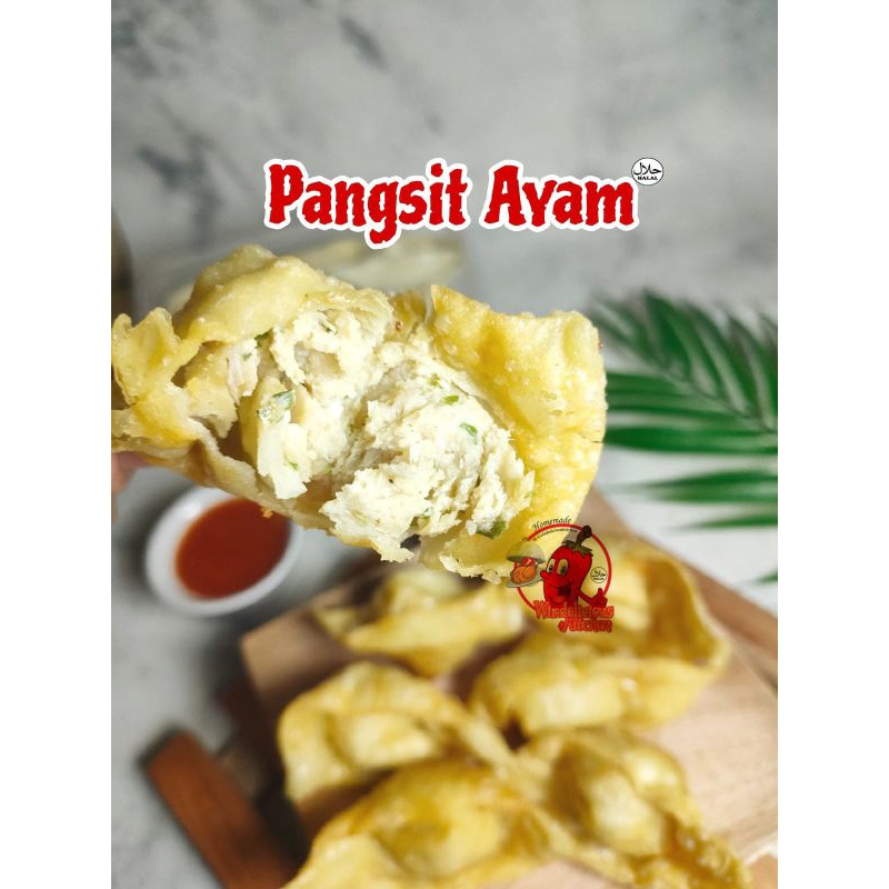 

NEW PANGSIT AYAM WANTAN HOMEMADE ISI 7 HALAL