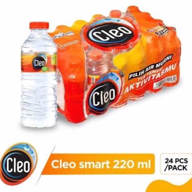 

Pesan cepat Cleo Mini 22ml isi 24 Pcs Air Mineral Botol Kecil 1 Dus