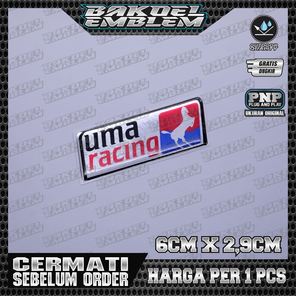 EMBLEM TIMBUL UMA RACING, UMA RACING