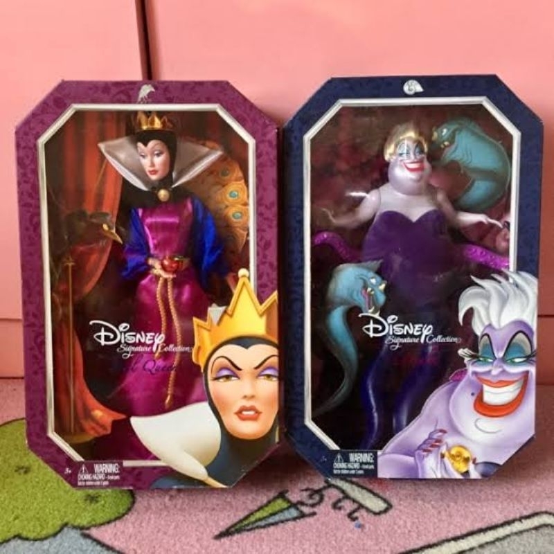 Boneka barbie disney clasic collection evil queen dan ursula