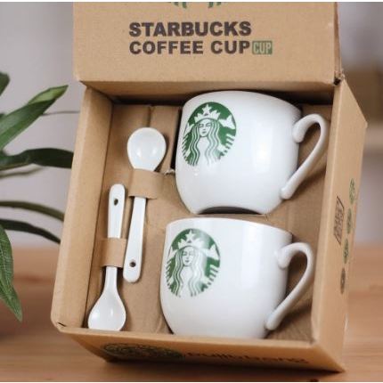 BISA COD Gelas Cangkir Lucu Starbuck / Isi 2 Gelas Cangkir Unik Murah / Gelas Cangkir Kopi