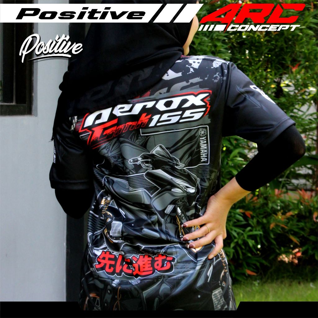 Kaos Jersey Aerox Gank - Jersey Komunitas Aerox