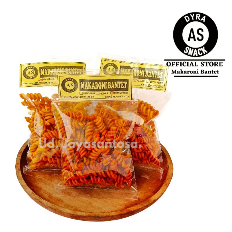 

( Terlaris) Makaroni Spiral / Ulir Bantet • khas mojokerto