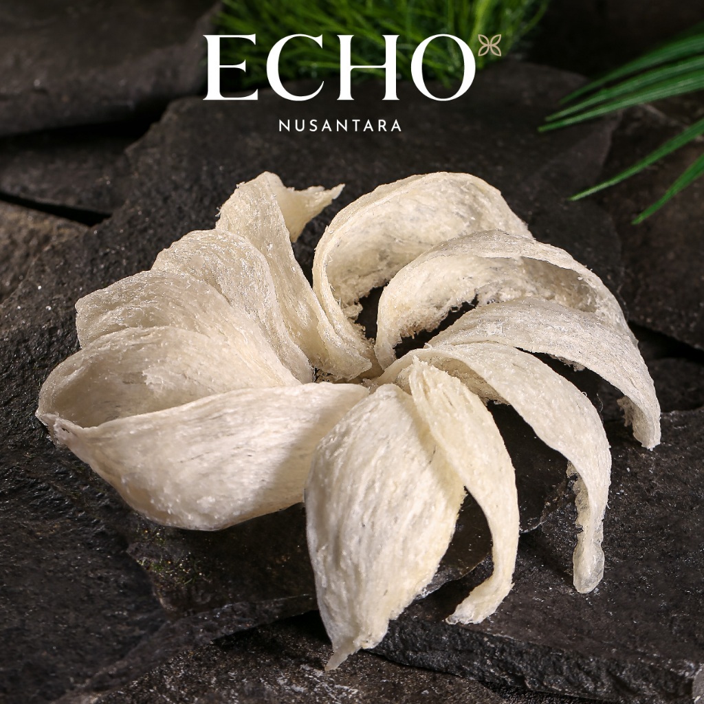 

Sarang Burung Walet Kering - Echo Nusantara - Tipe Mangkok (37,8 Gram)