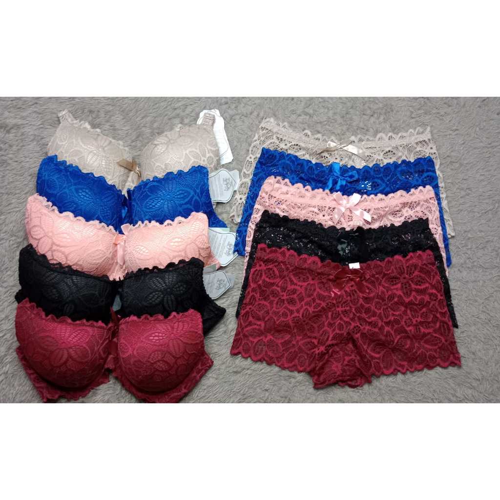 SET BRA CELANA DALAM SIMIQI 8829 BUSA TEBAL | BH DAN CD BEHA SETELAN KAWAT HIGH QUALITY| SIZE 38 40.