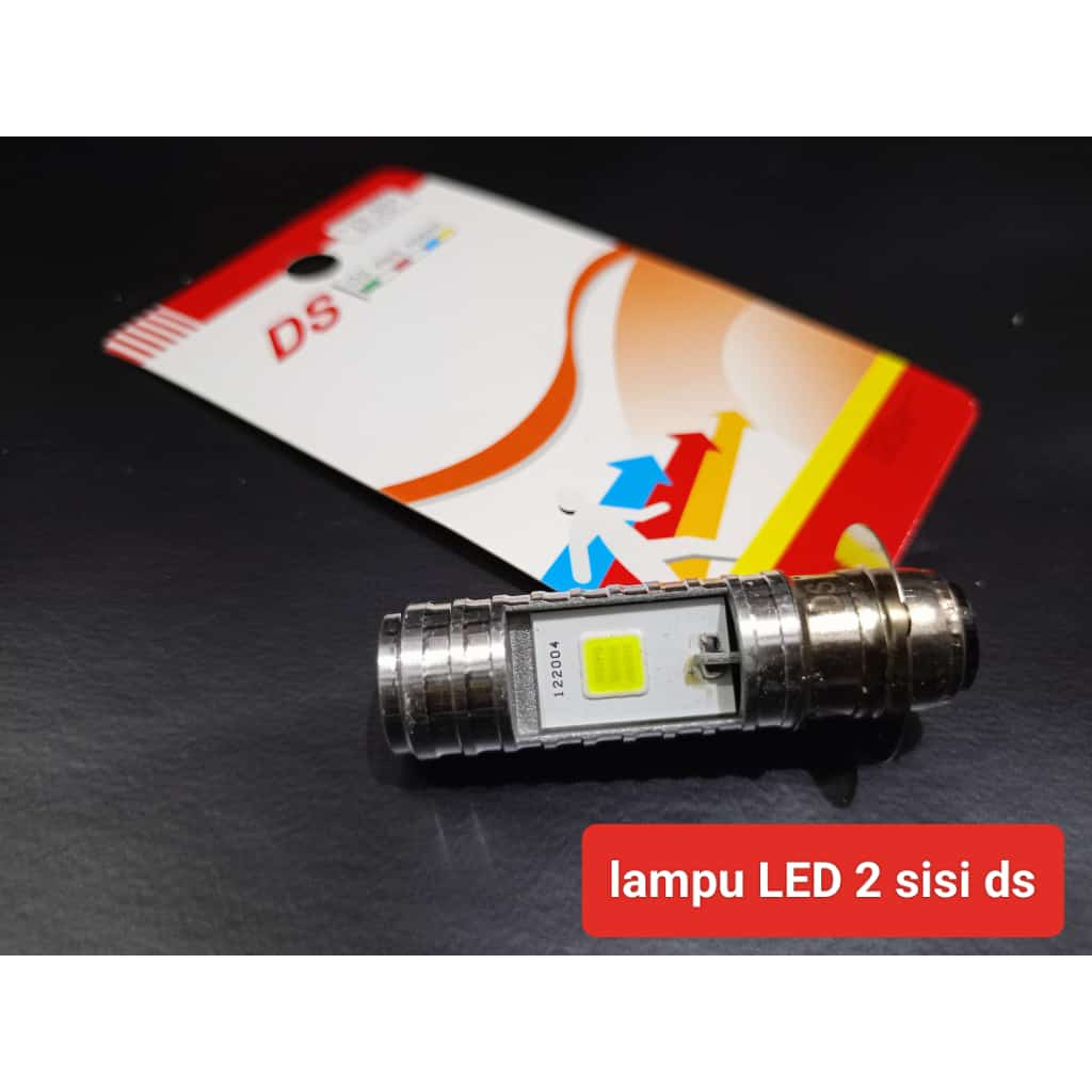 LAMPU LED MOTOR BEBEK 2 SISI DS AC DC/LAMPU MOTOR BEBEK
