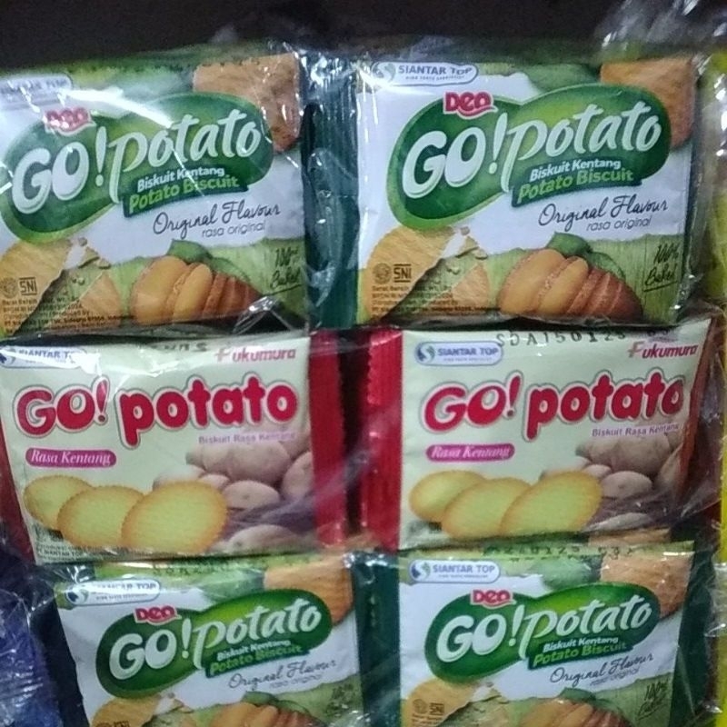 

Go Potato 10gram x 20pcs ecer 500an