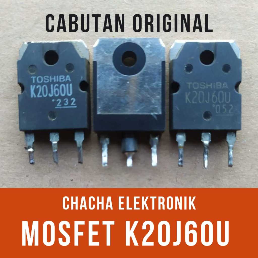 MOSFET K20J60U FET 20J60 20A 600V