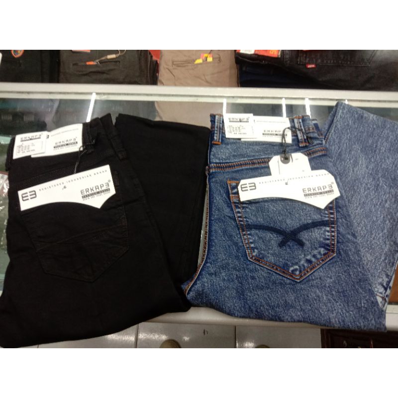 Celana Denim/jeans cowo pria