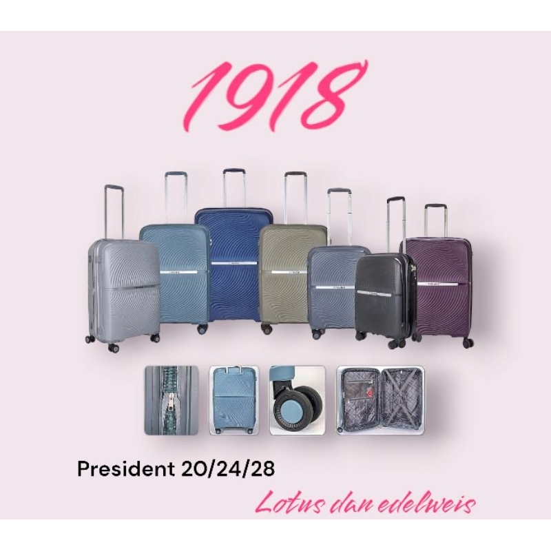 Koper President 1918/1920/1929 kabin size 20 inch Original