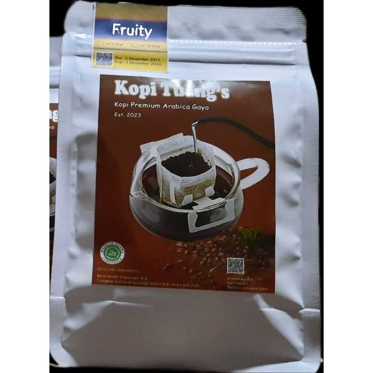 

Kopi Tuang's Bubuk Varian Fruity 250 gram