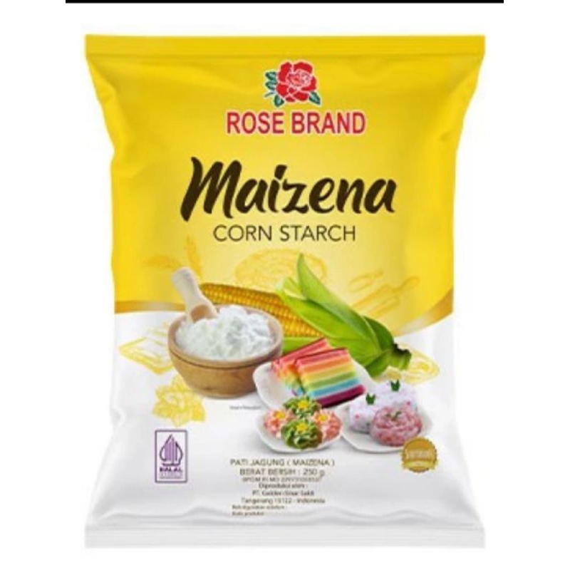 

Maizena corn starch Rose Brand/Tepung maizena 250gr