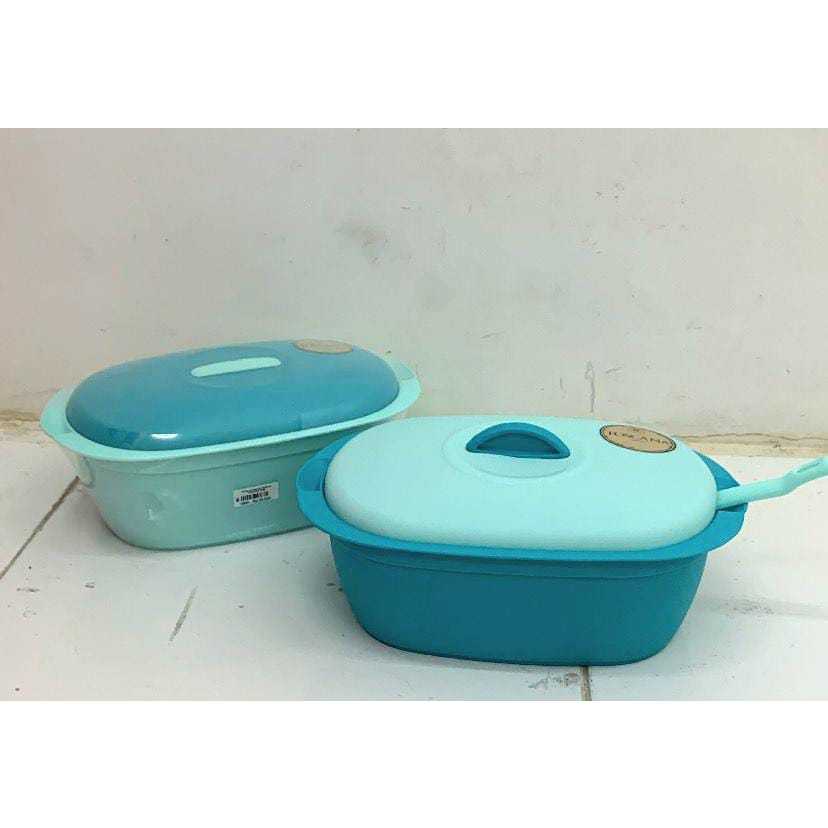 Food Storage Verona Toscana 7695 | Green Leaf Basi / Wadah Saji / Tempat Penyimpanan Makanan + Sendo