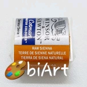 

Cat Air Cotman Water Colour Raw Sienna Half Pan Winsor & Newton
