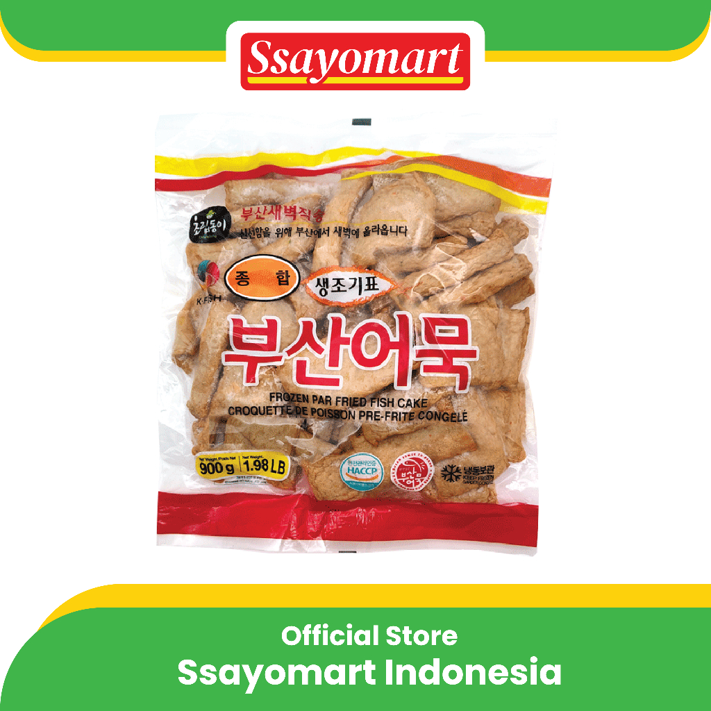 

Odeng/Korean Fish Cake Assorted 900g - Pempek atau Otak Otak Korea