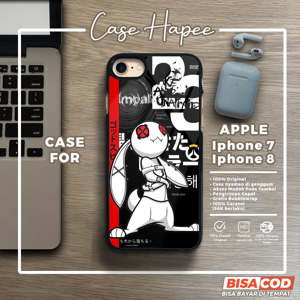 Case Iphone 7 8 Casing Iphone 7 8 [JPNR] Casehapee Case Glossy Case Aesthetic Custom Case Premium So