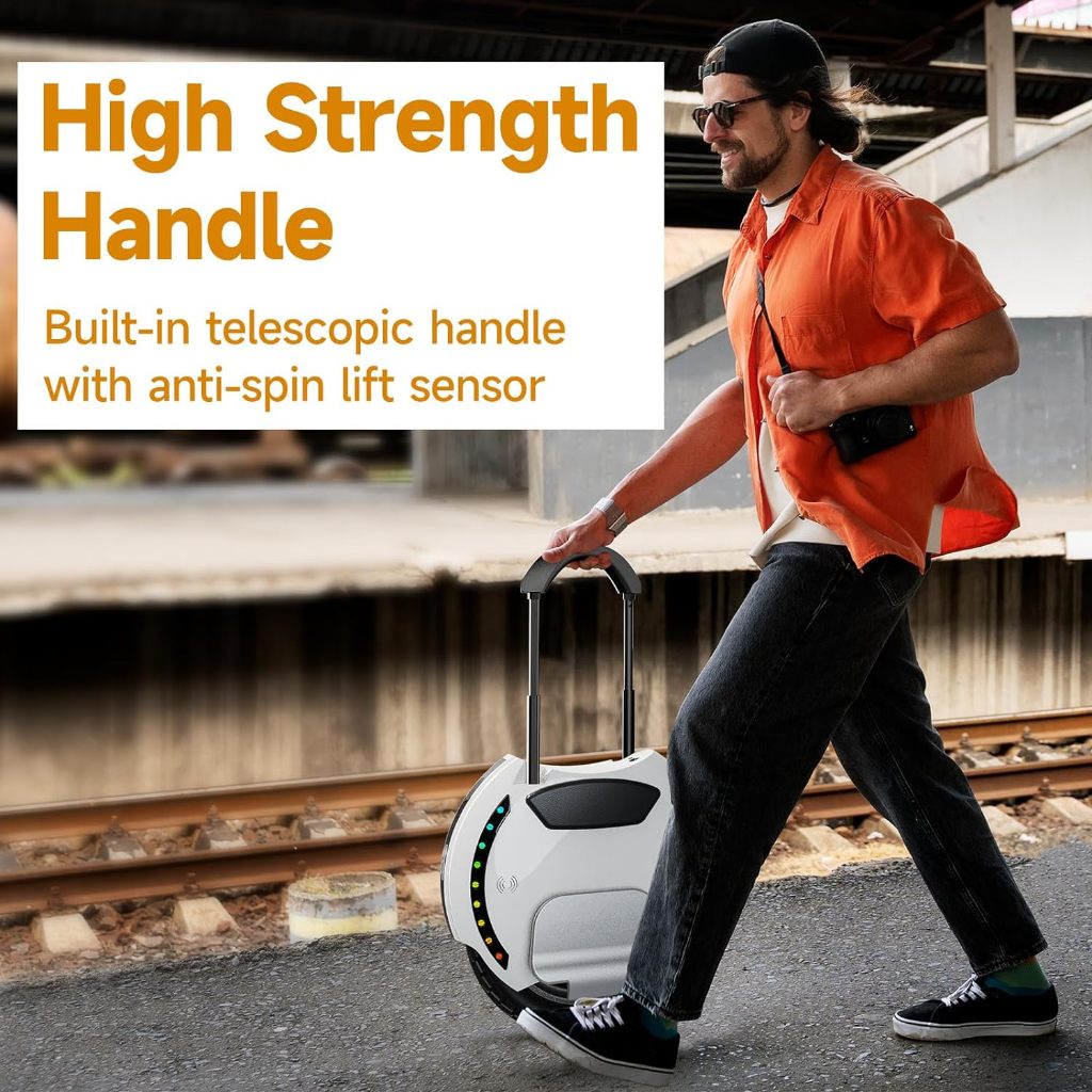 Kingsong 14S Electric Unicycle White Black