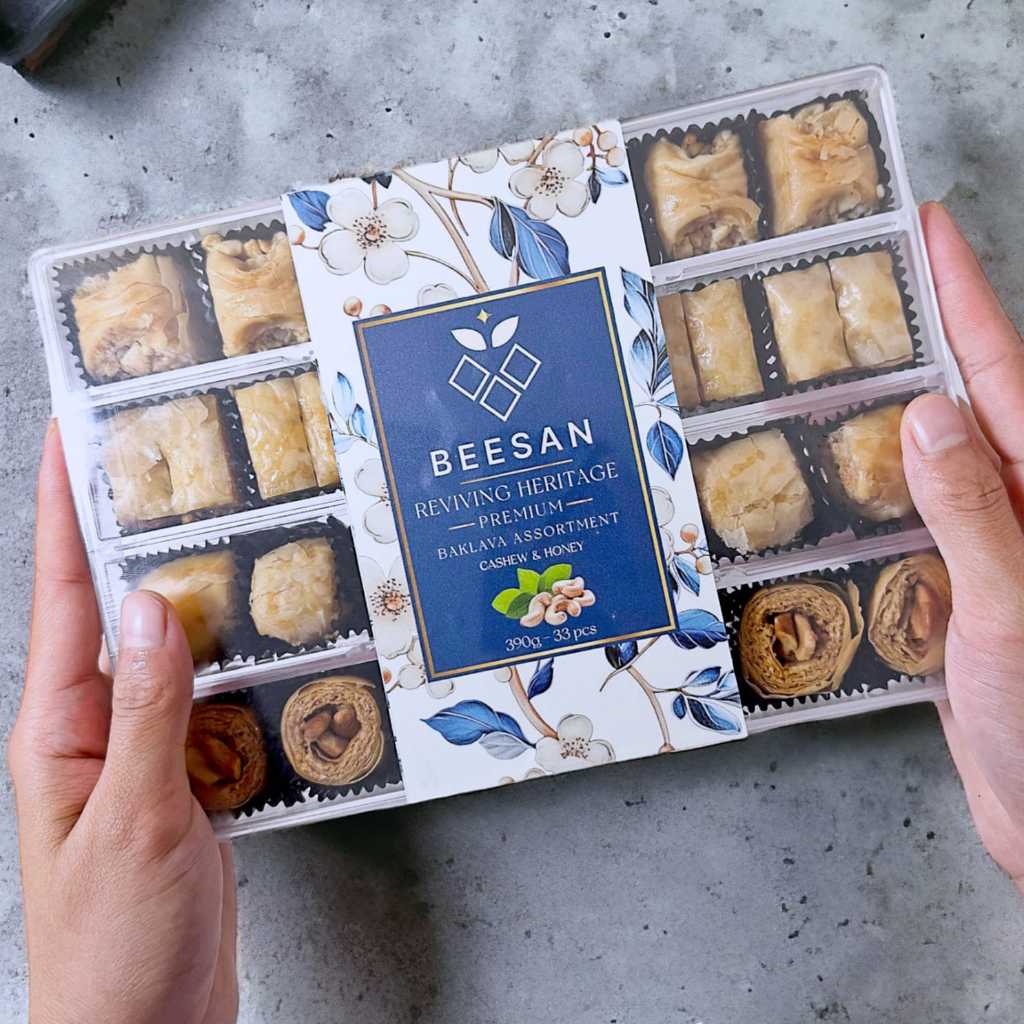

BEESAN Reviving Heritage Cashew Premium Baklava Assortment