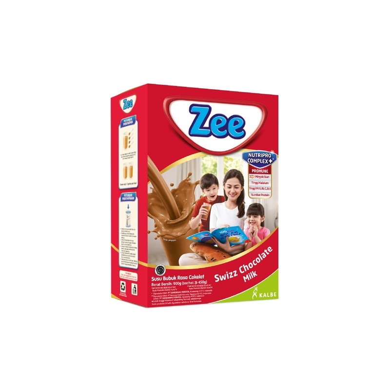 

Susu Zee 900 gram ( 450gram x2 ) Susu Anak Berkalsium Rasa Coklat Vanilla