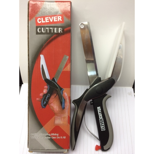 Clever cutter / pisau gunting / gunting dapur /SUPER CUTTER 2IN1