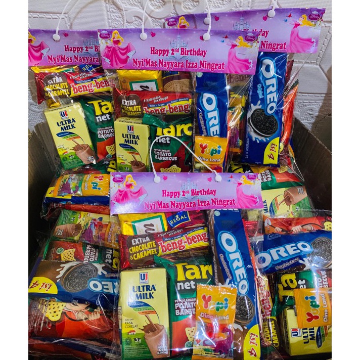

READY STOK snack ulang tahun