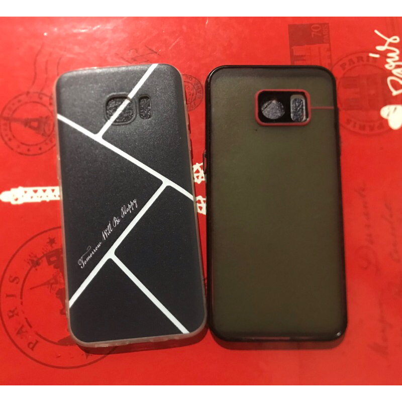 Preloved Case Casing Hp Samsung S7 EDGE COWO LAKI LAKI BATMAN MARVEL HARDCASE