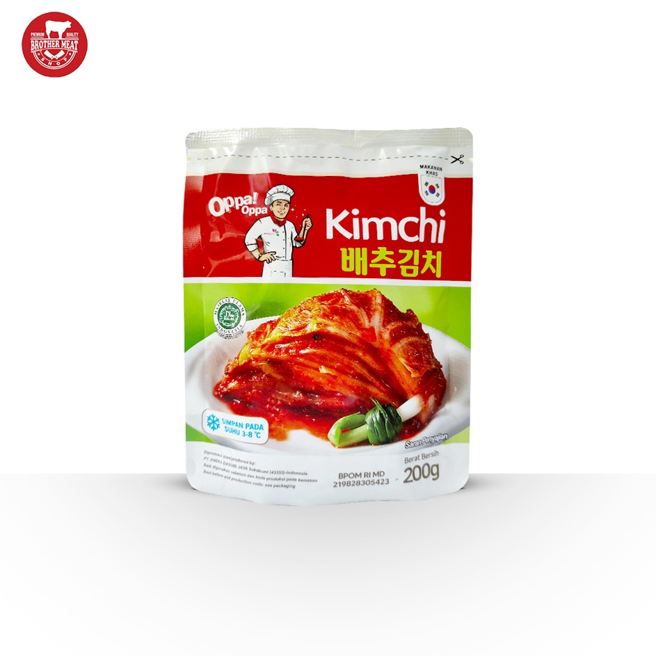 

Dijamin Ori Oppa Oppa Kimchi Fresh Khas Korea 2gr Korean Food Halal