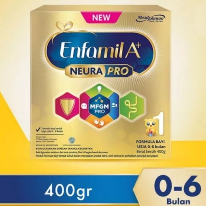 SUSU ENFAMIL A+ NEURA PRO 1 FORMULA BAYI 0-6 BULAN