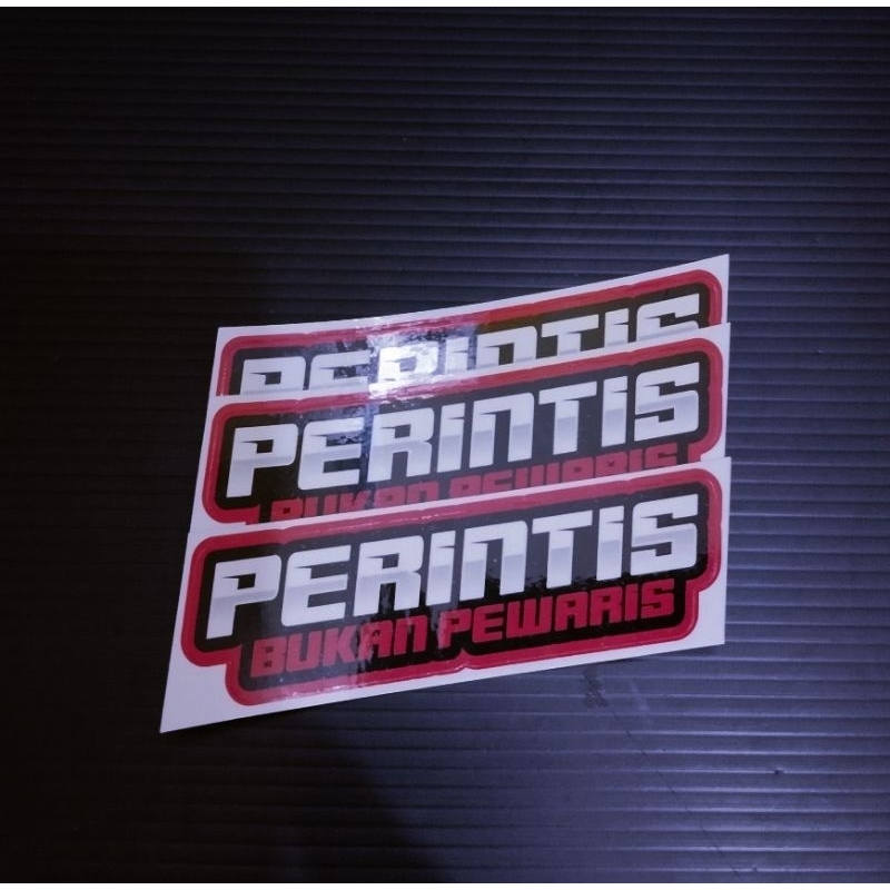 

STIKER PERINTIS BUKAN PEWARIS