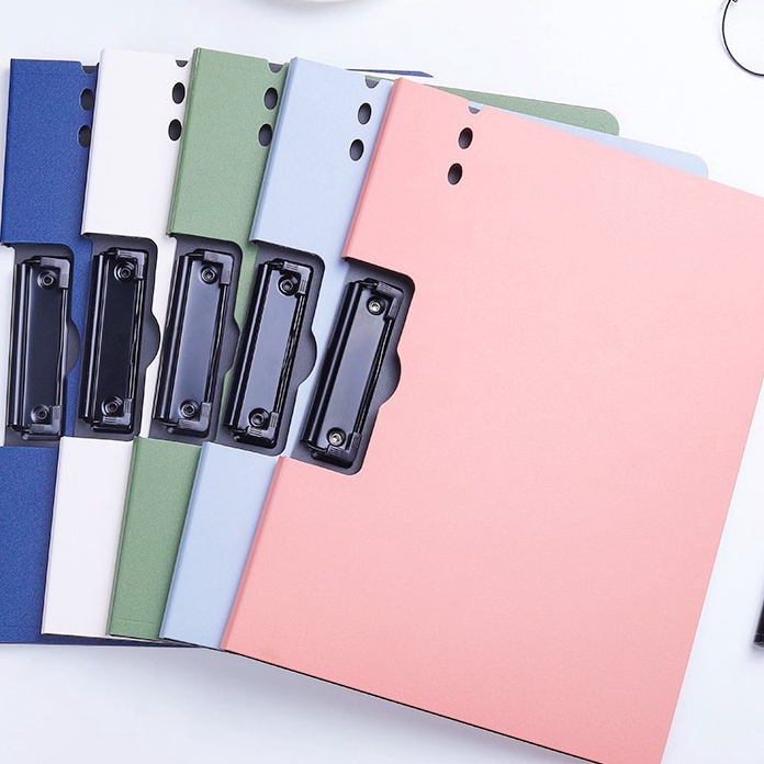 

Papan jalan A4 Papan ujian Clipboard with cover Folio ATK Papan kerani penutup Clipfolder dengan tutup Map dokumen jepitan penyimpanan kertas Organizer file sekolah kantor pelajar