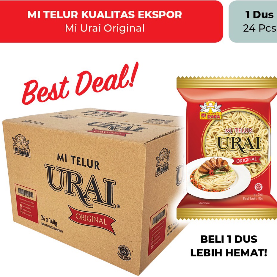 

MEGA SALE Mi Urai Original Dus 24 pcs