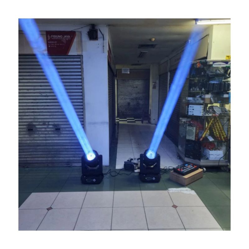 LAMPU PANGGUNG MOVING HEAD BEAM 350 W LAMPU WEDDING
