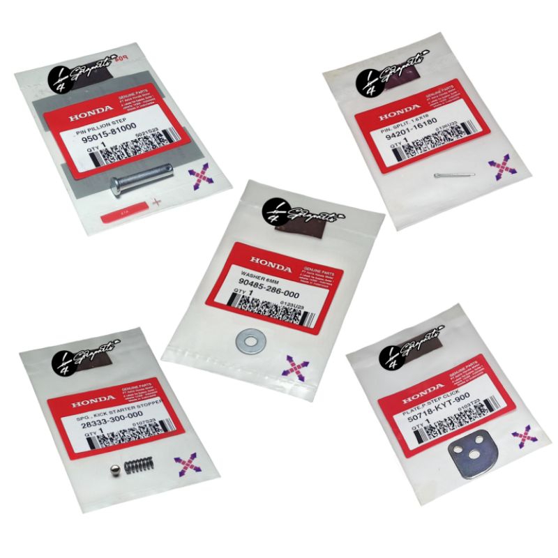 Part Step Belakang Scoopy Karbu, Scoopy Fi, Scoopy Esp Original