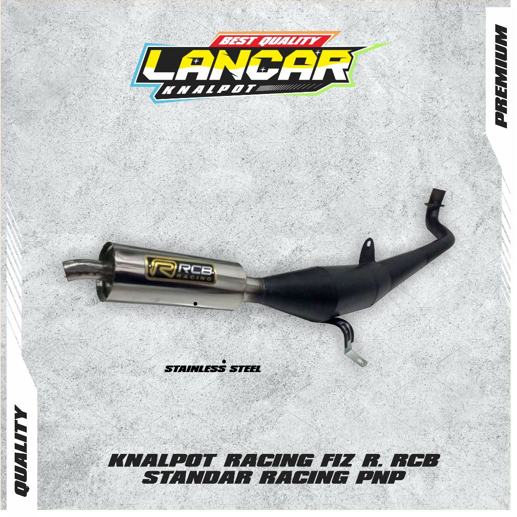 KNALPOT RACING FIZ R. RCB STANDAR RACING pnp